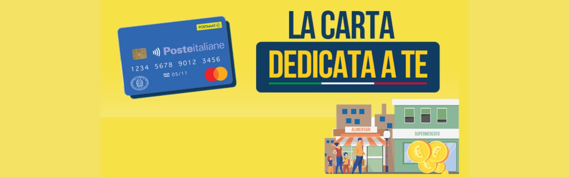 Avviso alla cittadinanza Comunicazione - Carta Solidale " Dedicata a Te" 2024